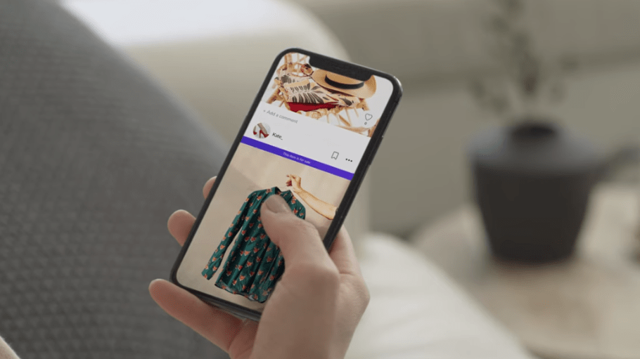A consumer is accessing the Less_ marketplace on their mobile device. Less_, which specializes in the sales of secondhand apparel, fashion and accessories, announced it would raise new funding to expand the company into new European markets.