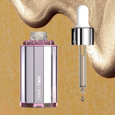 light lock highlight fluid, about face, halsey makeup line
