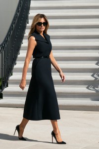 United States President Donald J. Trump and first lady Melania Trump hold hands as they depart the White House in Washington, DC on Thursday, October 22, 2020, en route to Nashville, Tennessee where the President will participate in a debate with the Democratic presidential candidate, former US Vice President Joe Biden. Credit: Chris Kleponis / Pool via CNP. 22 Oct 2020 Pictured: First lady Melania Trump departs the White House in Washington, DC with United States President Donald J. Trump and on Thursday, October 22, 2020, en route to Nashville, Tennessee where the President will participate in a debate with the Democratic presidential candidate, former US Vice President Joe Biden. Credit: Chris Kleponis / Pool via CNP. Photo credit: Chris Kleponis - Pool via CNP / MEGA TheMegaAgency.com +1 888 505 6342 (Mega Agency TagID: MEGA709487_033.jpg) [Photo via Mega Agency]