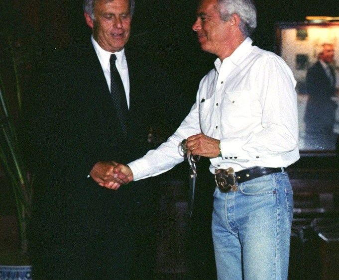Peter Strom and Ralph Lauren