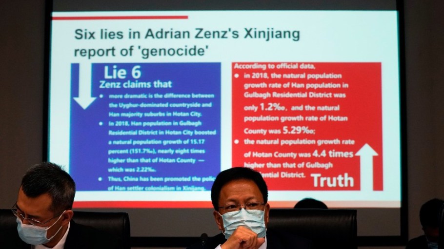 Secretary of State Mike Pompeo is leaving office with one parting shot: China is committing “ongoing” genocide against the Uyghur people.