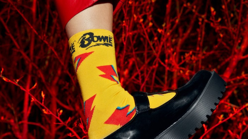 Happy Socks' David Bowie collection.