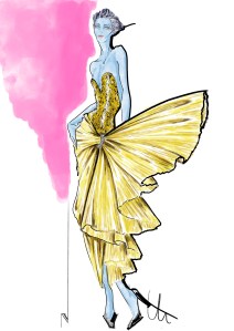 A look from the Nervi couture fall 2021 collection.