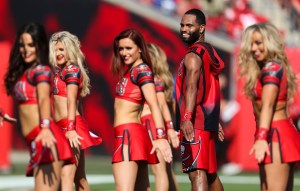 Tampa Bay Buccaneers cheerleaders.