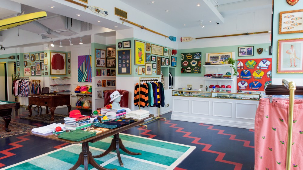 The Rowing Blazers flagship on Grand Street.