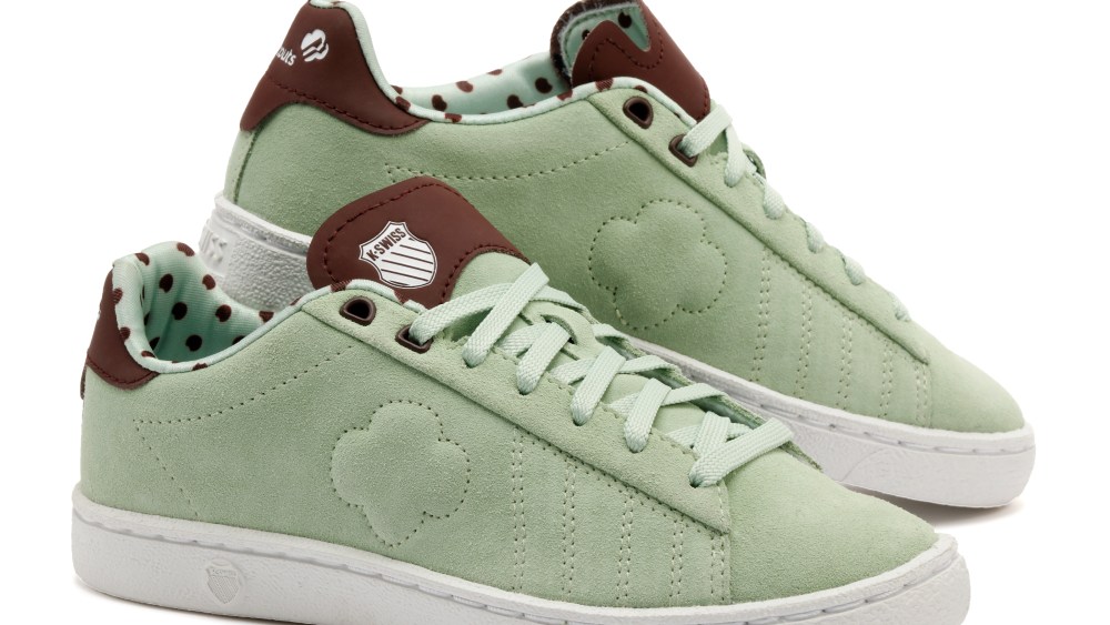 K-Swiss Introduces Girl Scout Cookie-inspired Footwear