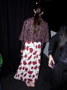 Backstage at Jason Wu RTW Fall 2021.