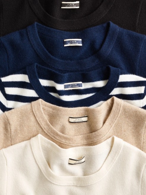J.Crew said all of its cashmere sweaters and non-apparel pieces will be produced using The Good Cashmere Standard from spring onward.