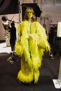 Backstage at Del Core RTW Fall 2021