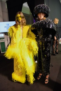Backstage at Del Core RTW Fall 2021