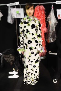 Backstage at Del Core RTW Fall 2021