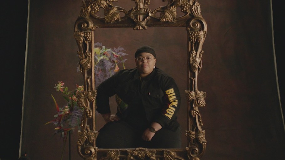 Levi’s new collaboration with artist and political organizer Fresco Steez taps into denim’s political roots in honor of Black History Month.