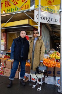 Phillip Lim: “I moved my studio to Chinatown, it’s been a 10 year dream. Being Chinese, I wanted to highlight the community I hold near and dear. Everyone is so happy because of the proximity to delicious inexpensive food, and you open the door and there is life, I go every day to pick up produce and groceries at Bangkok Center Grocery Store, and to Mei Lai Wah for the best pork buns in the city. It’s my intension to support the community and represent. It would be a shame if this moment took away generations of small stores.”