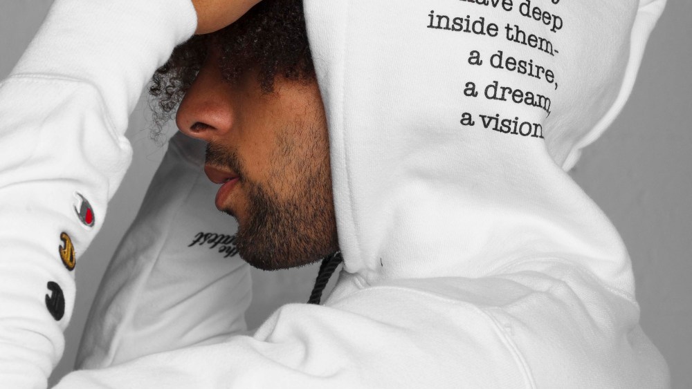 Champion x Muhammad Ali hoodie.