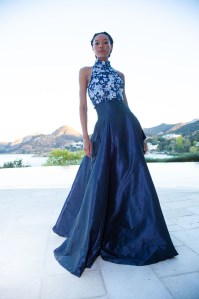 A look from Kevan Hall's Fall 2021 collection.