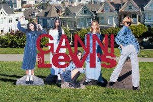 Levi’s and Ganni reunite for a second high-end fashion capsule collection made with eco-friendly cottonized hemp denim.