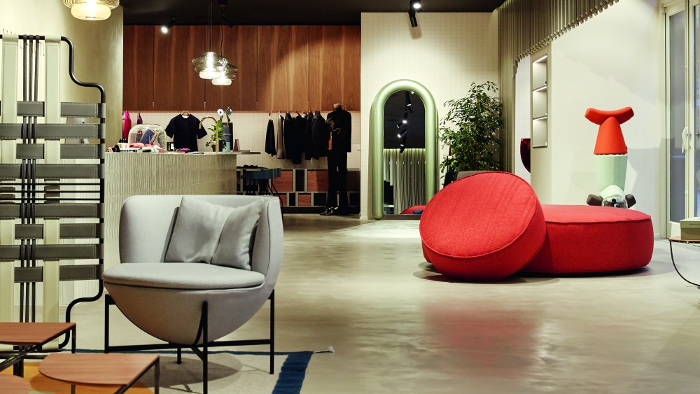 The interior of Paris concept store La Manufacture.