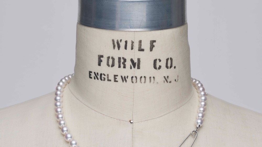 A preview of Comme des Garçons' second collaboration with Mikimoto, designed by Rei Kawakubo.