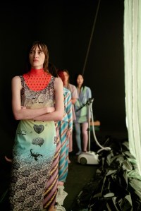 Backstage at Maisie Wilen RTW Fall 2021