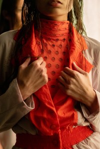 Backstage at Maisie Wilen RTW Fall 2021