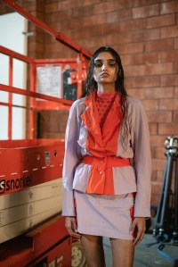 Backstage at Maisie Wilen RTW Fall 2021