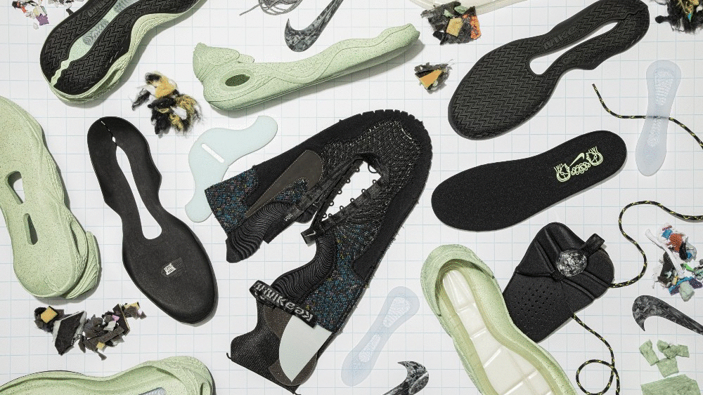 The Nike Cosmic Unity is 25 percent recycled content by weight