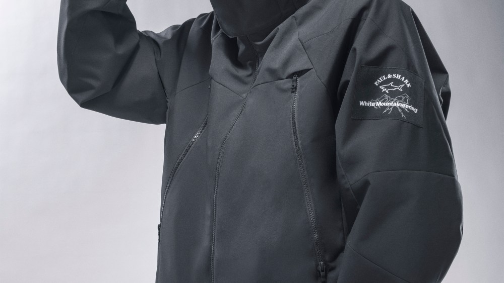 A look from the Paul&Shark X White Mountaneering fall 2021 capsule