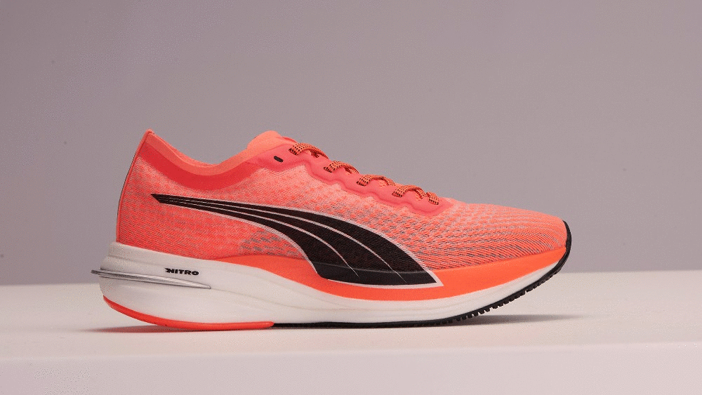 Puma's new performance running line includes five styles: Deviate, Deviate Elite, Velocity, Liberate and Eternity.