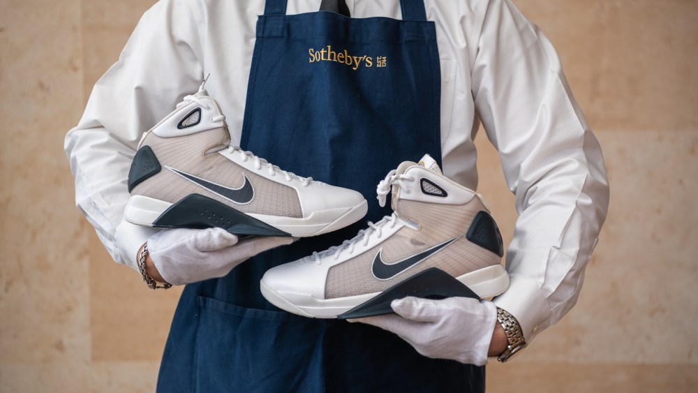 The President Barack Obama Player Exclusive Nike Hyperdunk sneakers