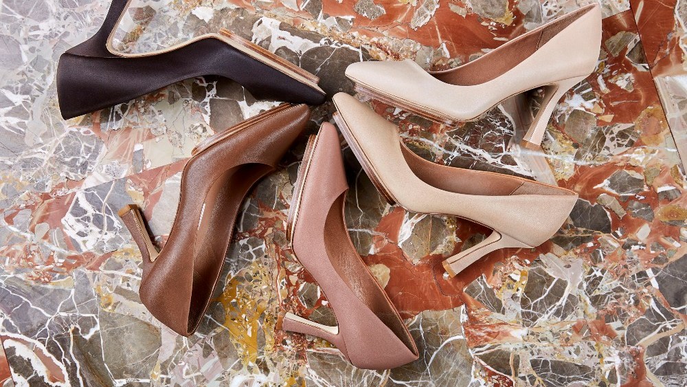 Salone Monet offers its nude heel in six colors
