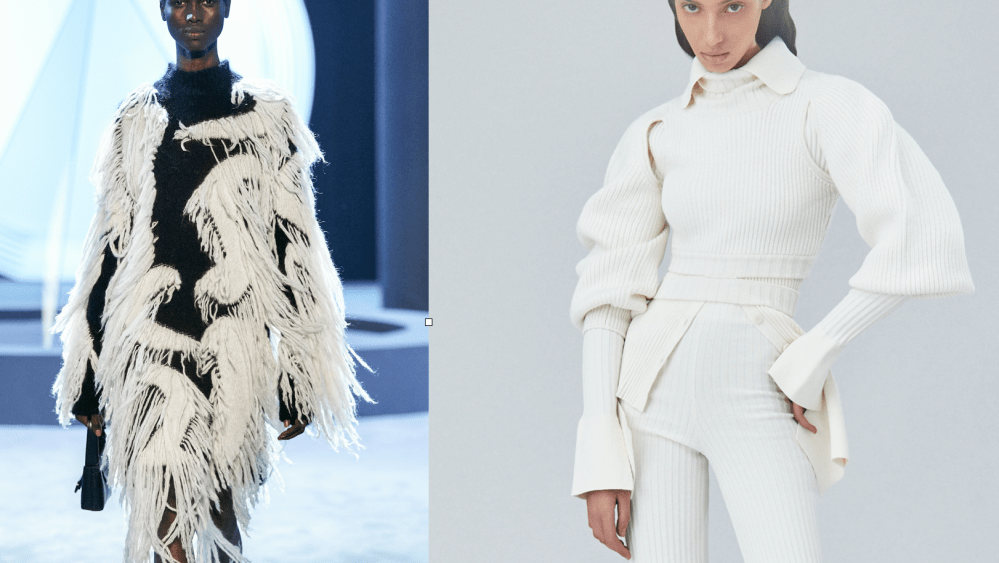 Looks from Salvatore Ferragamo and AndreaAdamo RTW Fall 2021 Collections