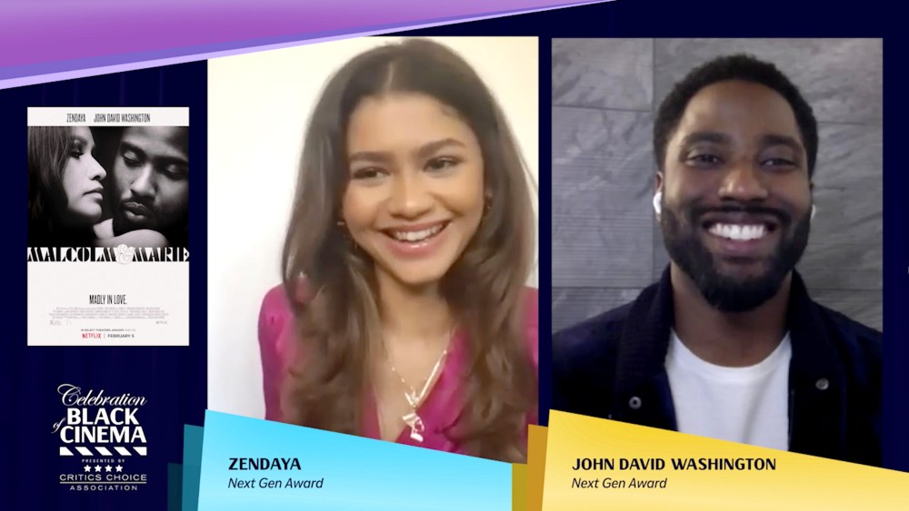 Zendaya and John David Washington Awards