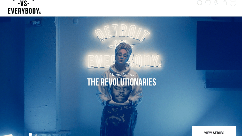 detroit vs. everybody web site