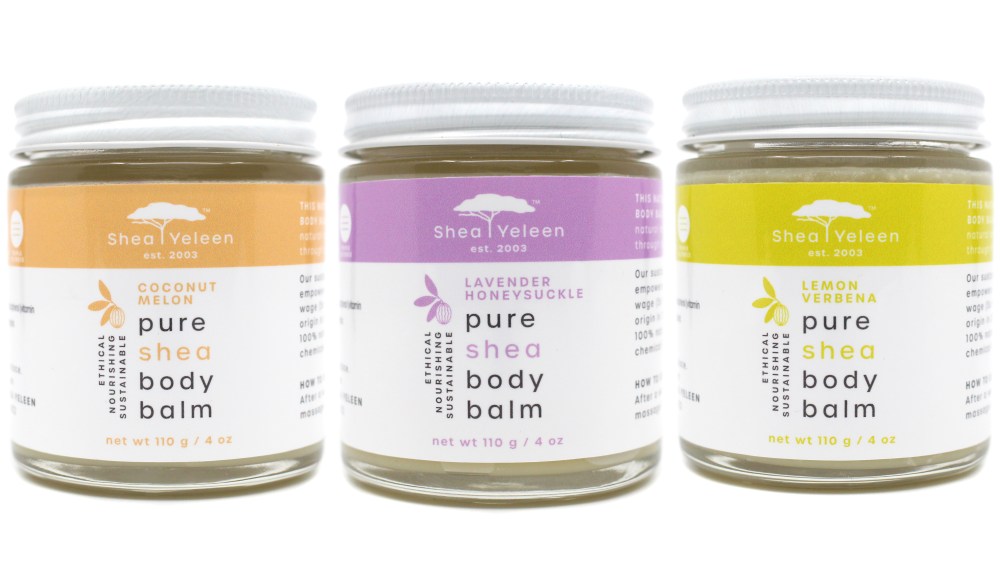 Shea Yeleen body balms.