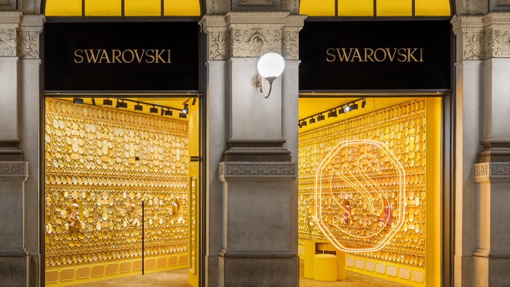 Swarovski store in Milan