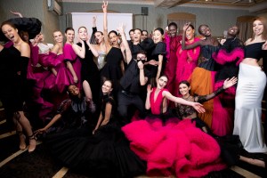 Christian Siriano upcycled some of his garments from ThredUp for his New York Fashion Week presentation
