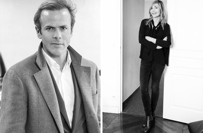 Guillaume Houzé and Nathalie Dufour