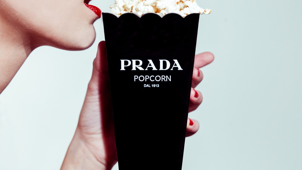 Tyler Shields, "Prada Popcorn" 2014
