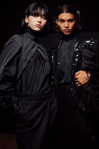 Backstage at Alberta Ferretti RTW Fall 2021