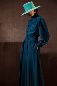 Backstage at Alberta Ferretti RTW Fall 2021