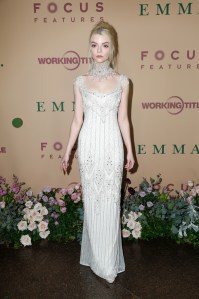 Anya Taylor-Joy walking the red carpet at the Premiere Of Focus Features' "Emma" held at DGA Theater on February 18, 2020 in Los Angeles, California USA (Photo by Parisa Afsahi/Sipa USA)(Sipa via AP Images)