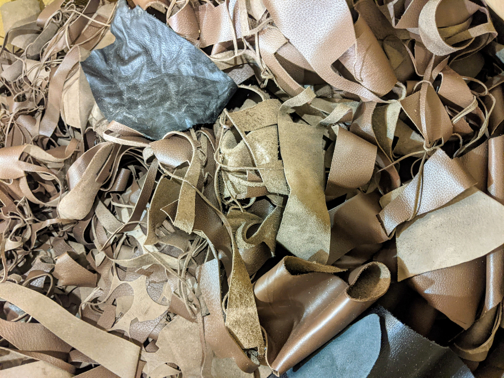 Enspire, a recycled leather nearly indistinguishable from its virgin counterpart, saves waste and money and caters to eco-minded consumers.