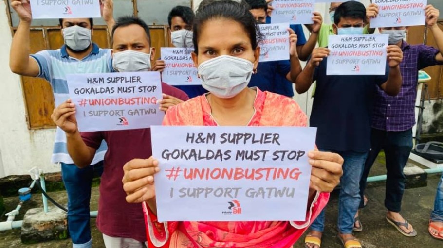 More than 1,200 unionized garment workers have been awarded back their jobs after an Indian factory that serves H&M fired them last June.