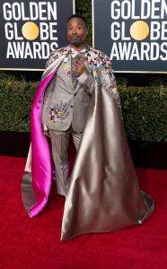 Billy Porter attends the 76th Annual Golden Globe Awards, Golden Globes, at Hotel Beverly Hilton in Beverly Hills, Los Angeles, USA, on 06 January 2019. | usage worldwide Photo by: Hubert Boesl/picture-alliance/dpa/AP Images