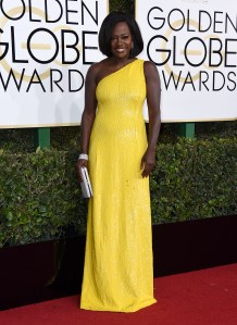 Viola Davis arrives at the 74th annual Golden Globe Awards at the Beverly Hilton Hotel on Sunday, Jan. 8, 2017, in Beverly Hills, Calif. (Photo by Jordan Strauss/Invision/AP)