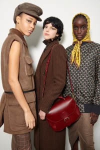 Backstage at Max Mara RTW Fall 2021