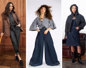 A little country, a little subversive. Designers showed a variety of denim looks at New York Fashion Week.