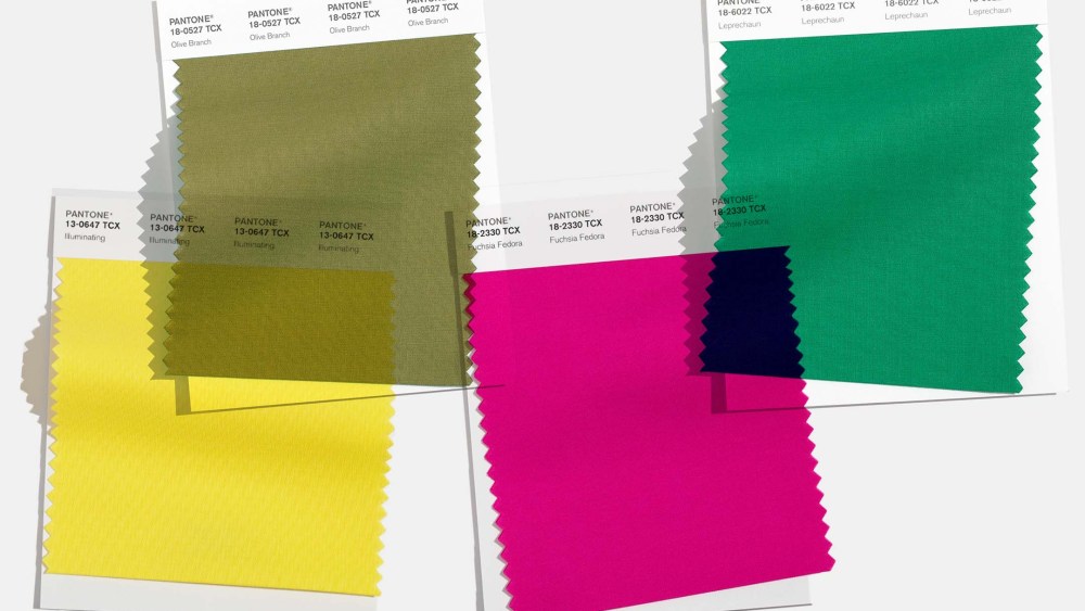 Illuminating, Olive Branch, Fuchsia Fedora and Leprechaun.
