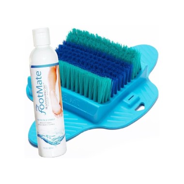 the footmate system, best shower foot scrubbers
