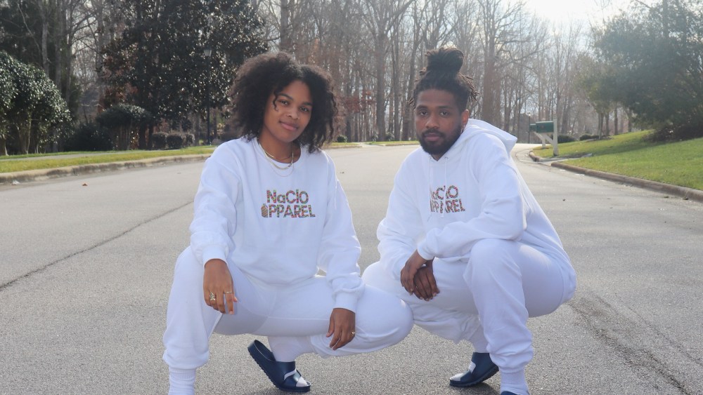 Jamie Williams and Charles Royals, co-founders of Naclo Apparel.